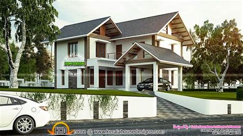 simple modern house kerala home design  floor plans  dream houses