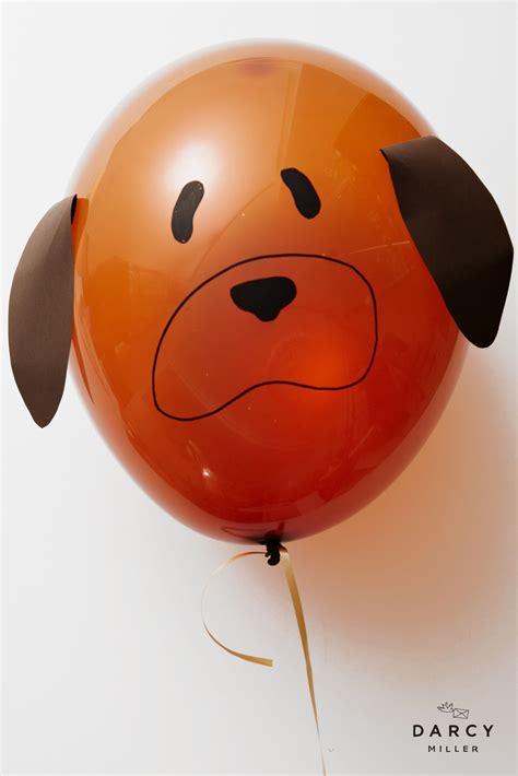party pup balloons darcy miller designs balloon crafts balloons balloon diy