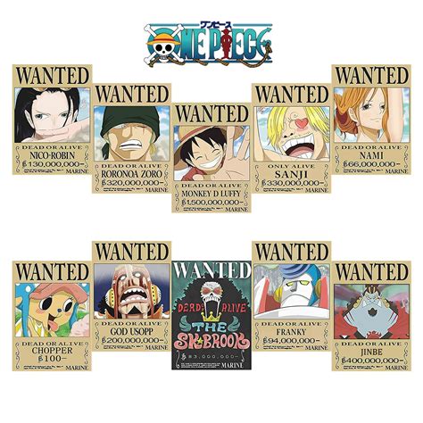 buy  piece pirates wanted   edition luffy  billion anime