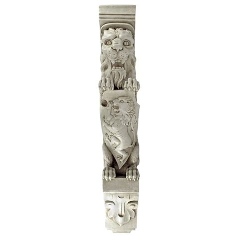 Manor Lion Wall Sculpture Set Of Two Design Toscano