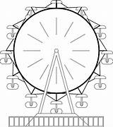 Wheel Ferris Coloring Clipart Clip Cliparts Library Comments sketch template