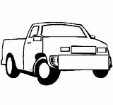 Pick Truck Coloring Coloringcrew Colorear sketch template