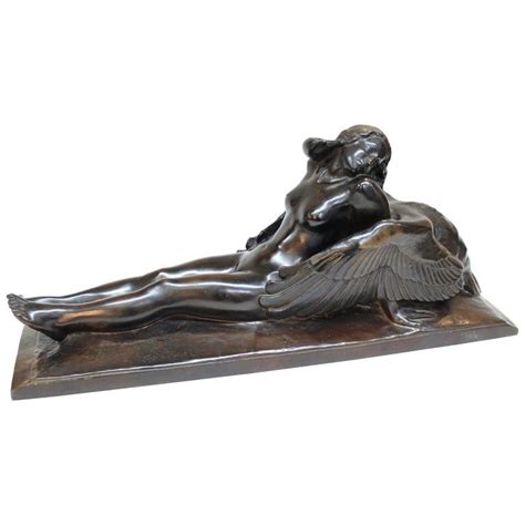 Paul Silvestre Limited Edition Bronze Of Leda And The Swan