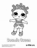 Lol Coloring Glitter Pages Queen Cosmic Lotta Surprise Doll Series Dolls Bee Color Printable Sheets Kaynak Loldolls sketch template