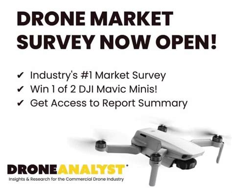 droneanalyst drone market sector survey