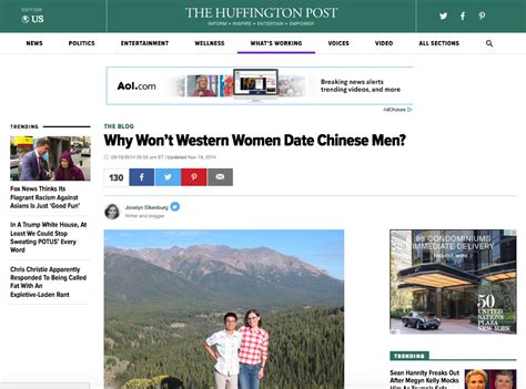 on the huffpost why won t western women date chinese men from the