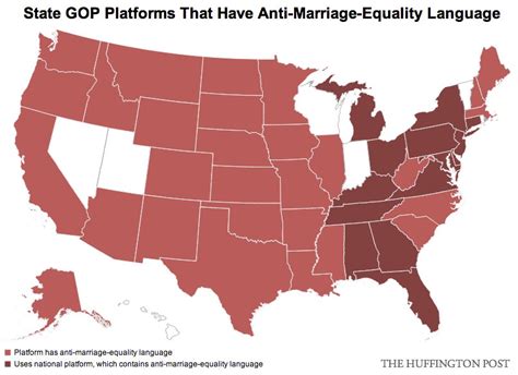 Anti Gay Stance Still Enshrined In Majority Of State Gop