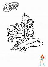 Winx Coloring Pages Club Bloom Girls Printable Cartoon Color Colouring Fairy Tattoo Choose Board Kids sketch template