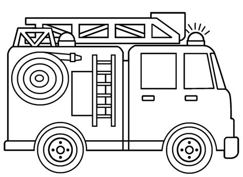 fire coloring sheets printable