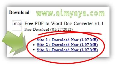 word software konversi gratis  aimyaya