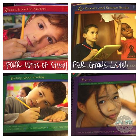 ms bbz  review  lucy calkins units  study  writing workshop