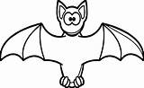 Bat Coloring Vampire Pages Drawing Cute Easy Simple Fruit Cricket Halloween Bats Printable Getcolorings Color Clipartmag Draw Print Getdrawings Marvelous sketch template