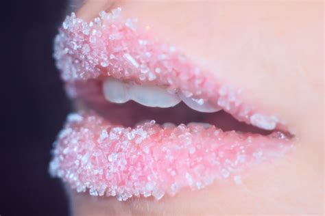 sugar and glycerin for lips