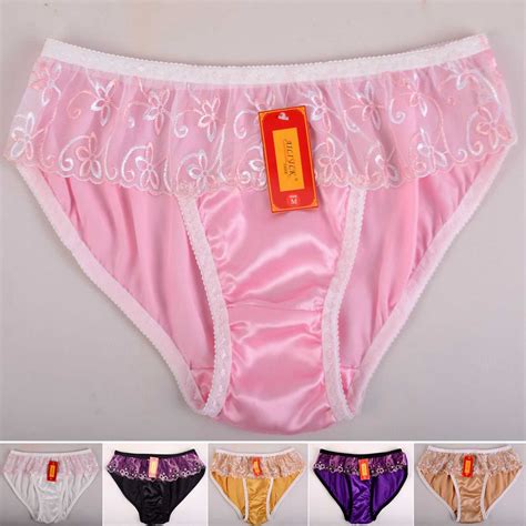 2pcs women s ladies 16 momme 100 pure silk panties briefs bikinis