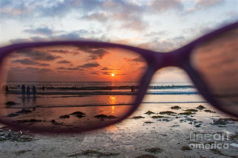 Looking At Life Through Rose Colored Glasses Photograph By
