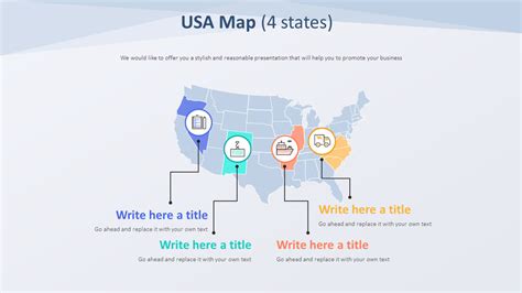 usa map diagram  states