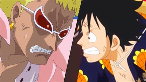 piece  manga chapter review luffy  doflamingo begins  death youtube
