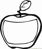 Fruit Apples sketch template