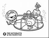 Octonauts Octonautas Oktonauten Malvorlage Cartoni Pegar Recortar Trickfilmfiguren Shark Animati K5worksheets sketch template