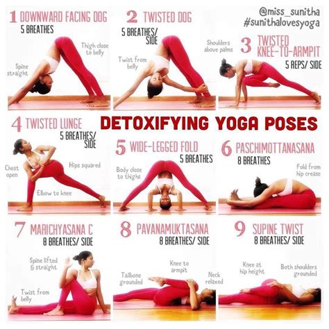repost  detoxing detoxifying yoga poses