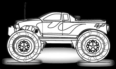 monster truck coloring pages  boys  coloring pages