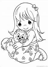 Precious Coloring Pages Moments Animals Getcolorings Absolutely sketch template