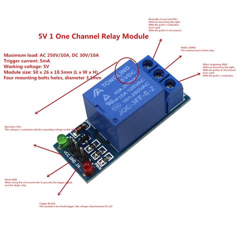buy smart electronics    channel relay module  level  scm household