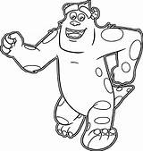 Sulley Wecoloringpage sketch template