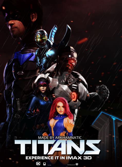 Titans Movie Poster By Arkhamnatic On Deviantart