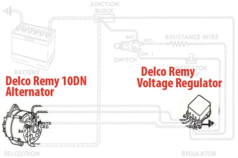 delco alternator wiring diagram external regulator iot wiring diagram