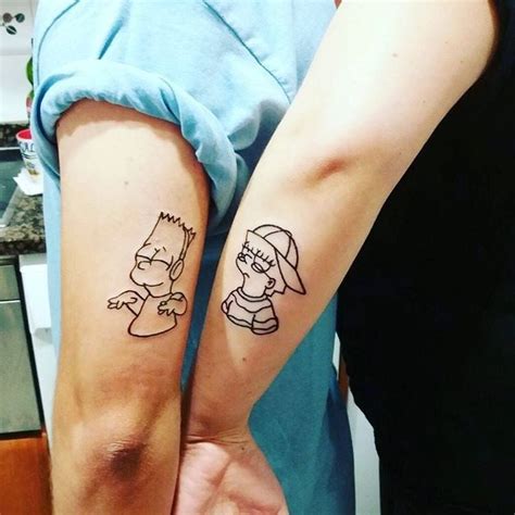Pin By Janeth Miranda On Mine Simpsons Tattoo Brother Tattoos