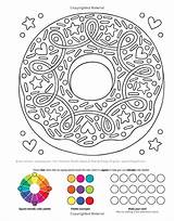 Coloring Doodles Notebook sketch template