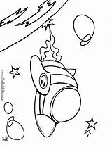 Coloring Pages Oil Space Pastels Rocket Ship Drawing Spaceship Getdrawings Clipart sketch template