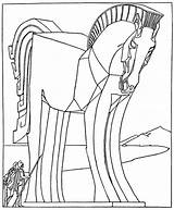 Ulisse Colorare Disegni Odissea Troia Cavallo Polifemo Coloring Odyssey Sketch Scylla Scuola Primaria Sacred sketch template
