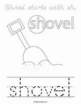 Coloring Shovel Sh Starts Favorites Login Add sketch template