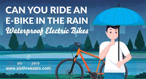 ride   bike   rain waterproof electric bikes