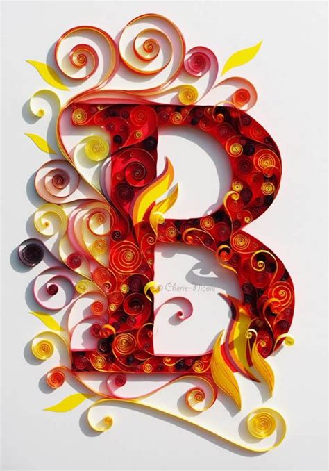 letter  quilled quilling letters paper quilling designs quilling