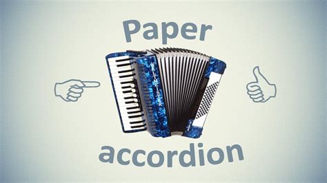paper accordion diy youtube