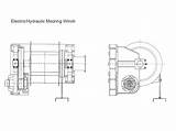 Winch Mooring 300kn Pull sketch template
