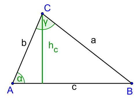 wie konstruiere ich ein dreieck wenn nur die hoehe  cm und die winkel alpha  grad und