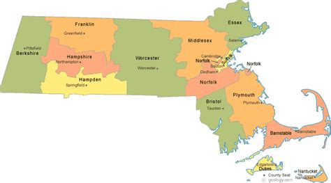 massachusetts county map