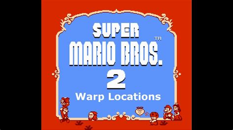 Super Mario Bros 2 Secrets Warps Youtube