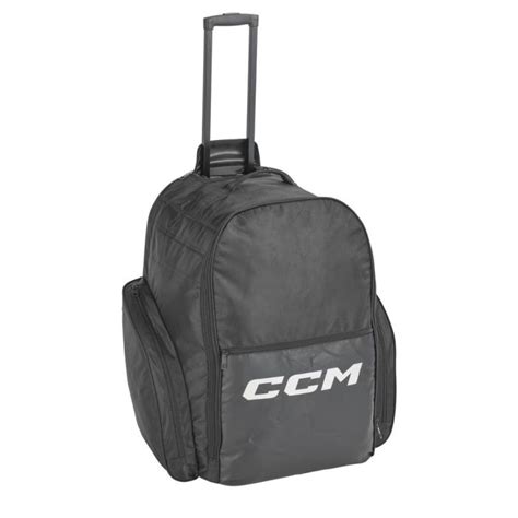 ccm team wheeled backpack  black