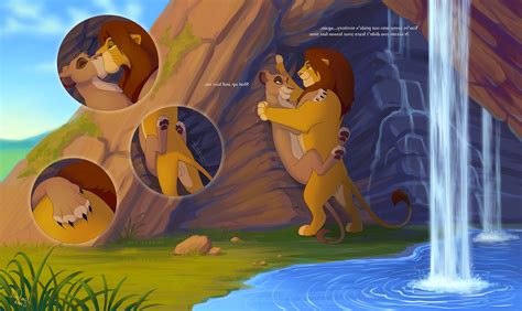 vitani the lion king xxx 2013 9351419012 cave claws disney female kissing kopa male