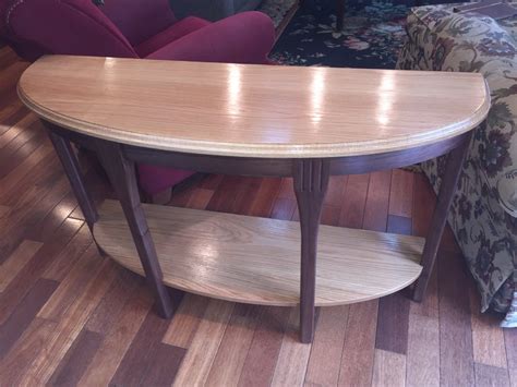 curved sofa table  gittyup  lumberjockscom woodworking community