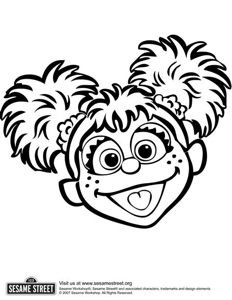 pin  mona sobhy  colouring pages sesame street coloring pages