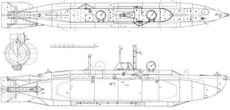 class submarine blueprint   blueprint   modeling