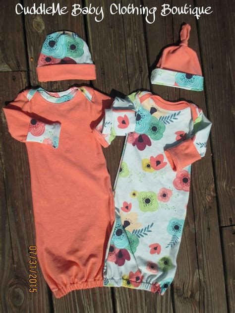 twin coming home outfitstwin baby gownsby cuddlemebabyclothing