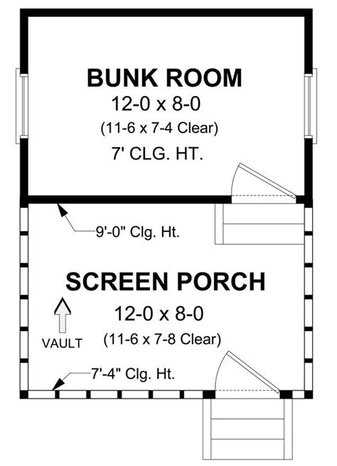 cottage house plan   bedroom plan