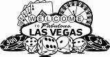 Vegas Las Stencil Skyline Template Clip Clipart Coloring Pages sketch template